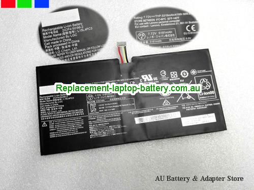 LENOVO Miix 720 Battery 5300mAh, 41Wh 7.72V Black Li-ion