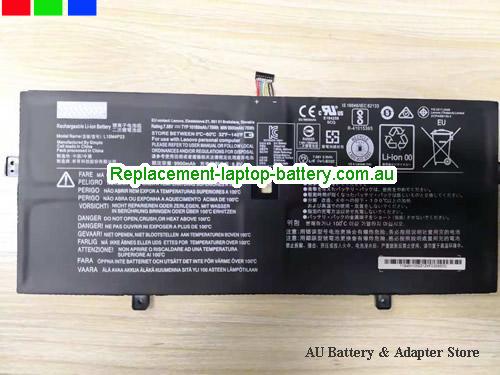 LENOVO Yoga 910-13IKB(80VF00B0HH) Battery 10160mAh, 78Wh 7.68V Black Li-ion