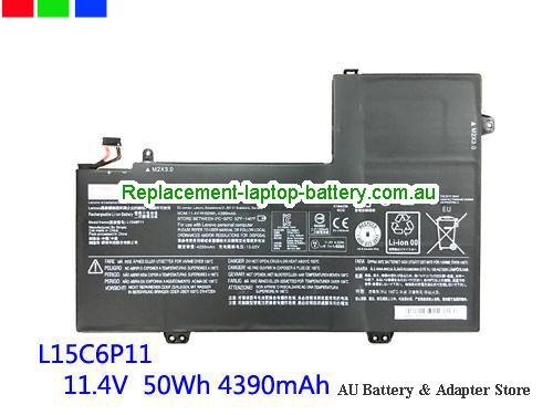 LENOVO IdeaPad 700S-14ISK-6Y30 Battery 4390mAh, 50Wh 11.4V Black Li-ion