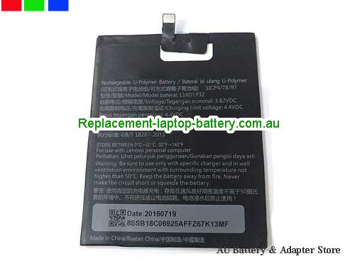 LENOVO Pb2-670n Battery 4050mAh, 15.5Wh 3.82V Black Li-Polymer