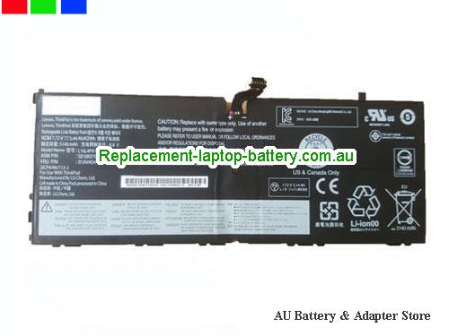 LENOVO ThinkPad X1 Tablet 3RD GEN-20KJ001KHV Battery 5440mAh, 42Wh  7.72V Black Li-Polymer