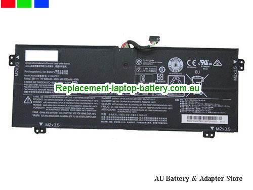 LENOVO YOGA 720-13IKB (TYPE 81C3) Battery 6268mAh, 48Wh 7.68V Black Li-ion