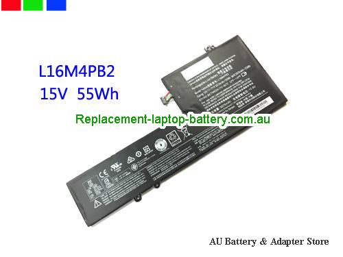 LENOVO IdeaPad 720s Battery 3675mAh, 55Wh 15V Black Li-ion