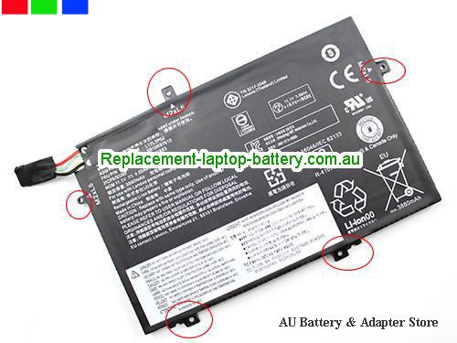 LENOVO ThinkPad L580 Battery 3880mAh, 45Wh , 4.05Ah 11.1V Black Li-Polymer