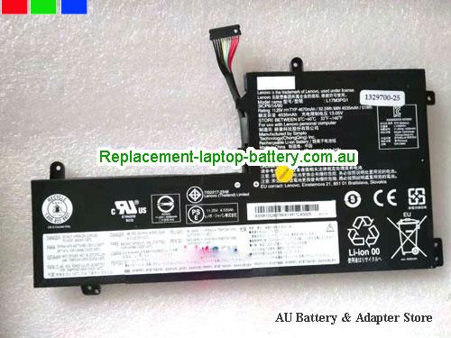 LENOVO L17L3PG3 Battery 4610mAh, 52.5Wh 11.4V Black Li-Polymer