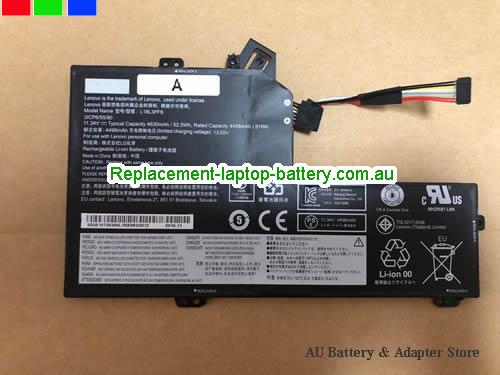LENOVO 3ICP6/55/90 Battery 4630mAh, 52.5Wh  11.34V Black Li-Polymer
