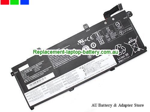LENOVO ThinkPad T490 20N2S2QU00 Battery 4345mAh, 51Wh 11.52V Black Li-Polymer