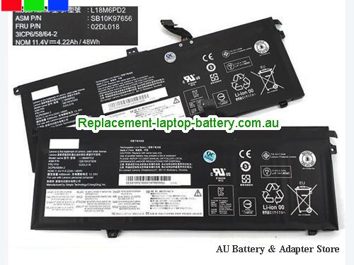 LENOVO L18C6PD1 Battery 4220mAh, 48Wh 11.4V Black Li-Polymer