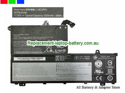 LENOVO SB10V25232 Battery 3320mAh, 36Wh  11.25V Black Li-Polymer