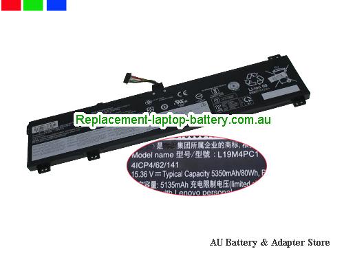 LENOVO Y7000 Battery 5350mAh, 80Wh  15.36V Black Li-Polymer