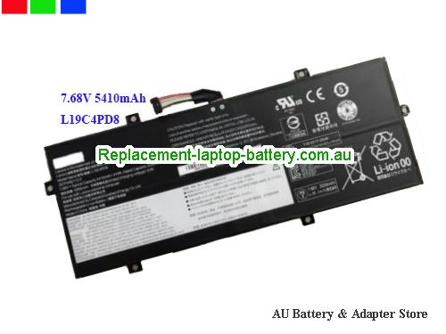 LENOVO L19M4PD8 Battery 5410mAh, 41Wh 7.68V Black Li-Polymer