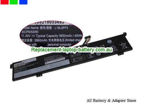 LENOVO ThinkBook 15pIMH Battery 3950mAh, 45Wh 11.4V Black Li-Polymer