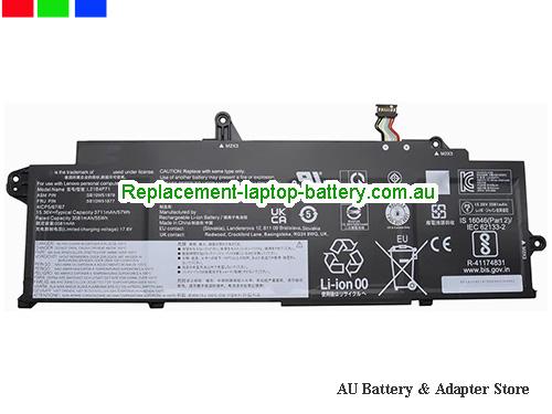 LENOVO ThinkPad X13 Gen 3 T14s Battery 3711mAh, 57Wh  15.36V Black Li-Polymer