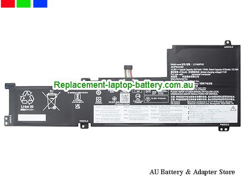 LENOVO Xiaoxin Air 15 IAL7 2022 Battery 4947mAh, 76Wh 15.36V Black Li-Polymer