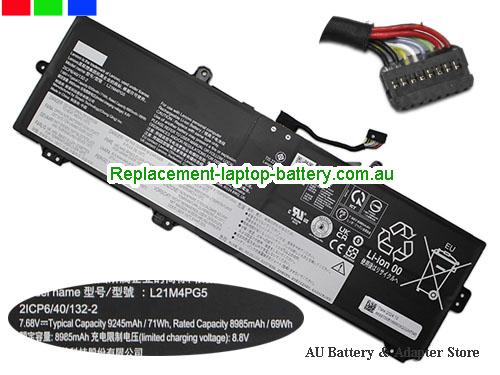LENOVO IdeaPad Gaming Chromebook Battery 9245mAh, 71Wh 7.68V Black Li-Polymer