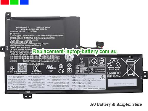LENOVO IdeaPad Slim 3 CB Gen 8 Battery 4156mAh, 47Wh  11.31V Black Li-Polymer