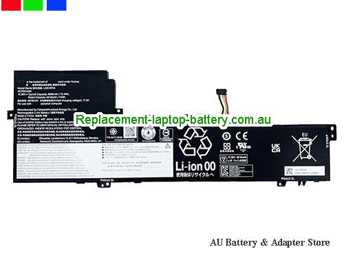 LENOVO IdeaPad Slim 5 16ABR8 82XG006BCK Battery 4909mAh, 75.4Wh  15.36V Black Li-Polymer