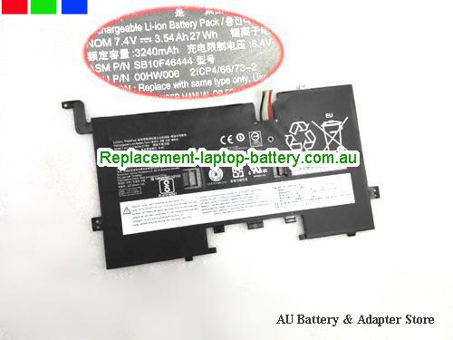 LENOVO HELIX 2 WITH PRO KEYBOA Battery 3540mAh, 27Wh 7.4V Black Li-Polymer