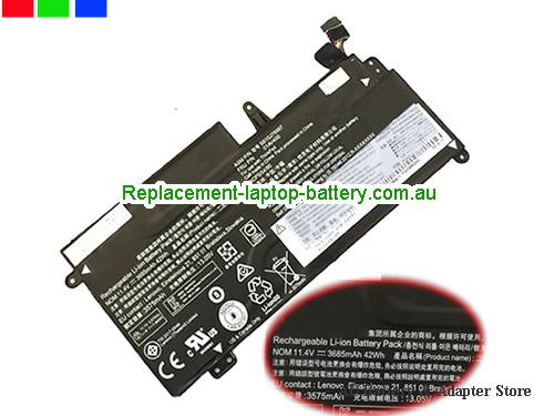LENOVO ThinkPad New S2 2018(20L1A007CD) Battery 3685mAh, 42Wh 11.4V Black Li-ion