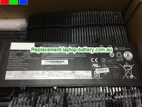 LENOVO THINKPAD T480S 20L70001ED Battery 57Wh, 4.95Ah 11.52V Li-Polymer