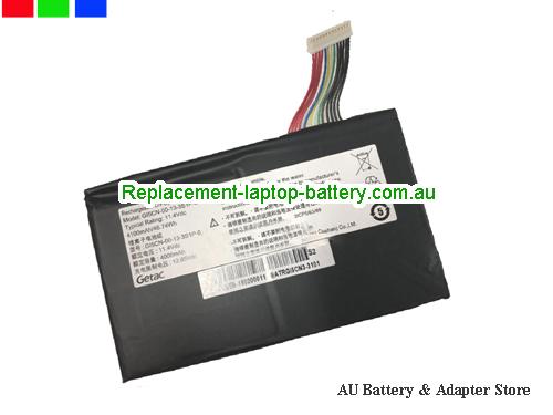 MACHENIKE T90-T6CP Battery 4100mAh, 46.74Wh 11.4V Black Li-Polymer
