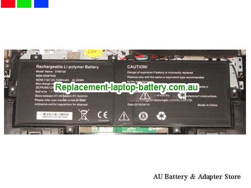 MEDION Akoya E4253 Battery 5400mAh, 41.04Wh  7.6V Black Li-Polymer