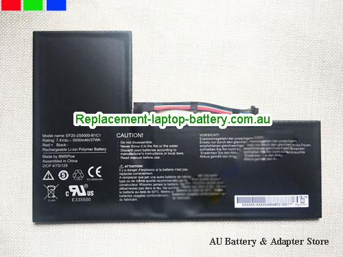 MEDION Akoya E2213 Battery 5000mAh 7.4V Black Li-Polymer