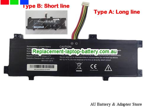 MEDION Akoya E2227T Battery 5000mAh, 38Wh  7.6V Black Li-Polymer