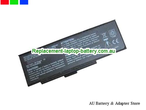 PACKARD BELL EasyNote W3840 Battery 6000mAh 11.1V Black Li-ion