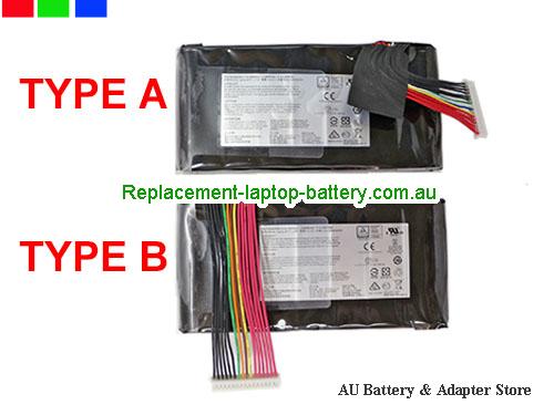 MSI GT75 TITAN 8RG-085CN Battery 6250mAh, 90Wh  14.4V Black Li-Polymer