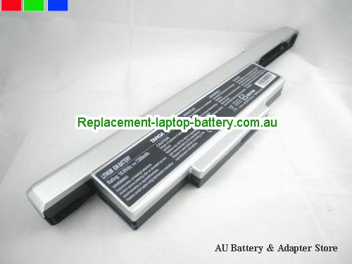 MSI M677 Battery 7200mAh 10.8V Silver Li-ion