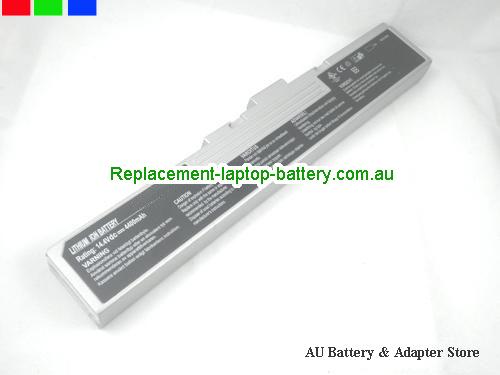 MSI MS1039 Battery 4400mAh 14.4V Silver Li-ion