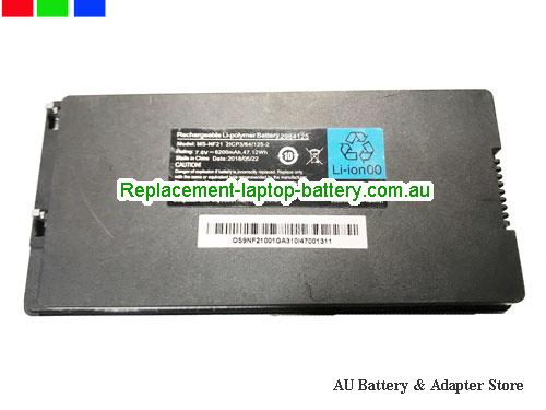 MSI MS-NF21 Battery 6200mAh, 47.12Wh  7.6V Black Li-Polymer