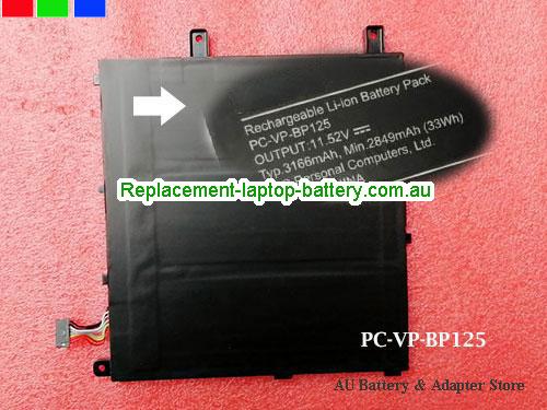 NEC 8313270F3 Battery 3166mAh, 33Wh  11.52V Black Li-ion