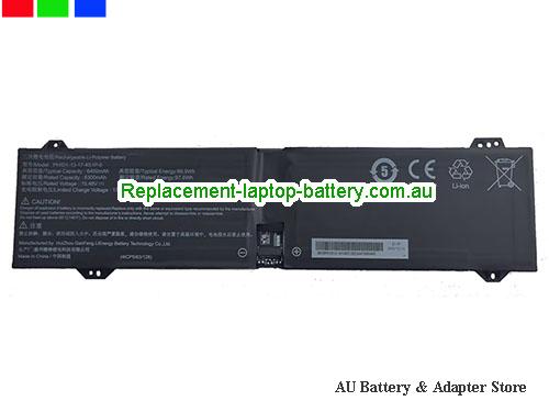 MECHREVO PHID1-13-17-4S1P-0 Battery 6450mAh, 99.9Wh 15.48V Black Li-Polymer