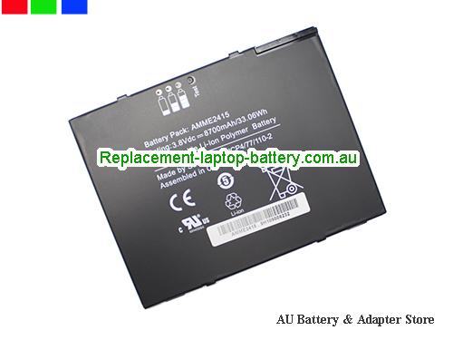 ZEBRA ET50 Series Tablet Battery 8700mAh, 33.06Wh  3.8V Black Li-Polymer