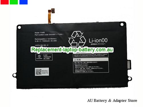 OTHER 5AAXBT117JAA Battery 7000mAh, 26.6Wh  3.8V Black Li-Polymer