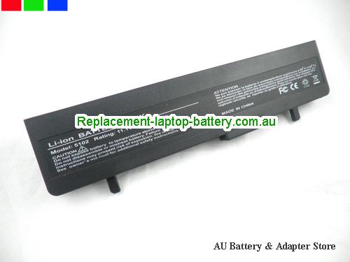 Australia Notebook 6600mah 5102 laptop battery, black 7.4v Li-ion AU Notebook 6600mah 5102 laptop battery, black 7.4v Li-ion