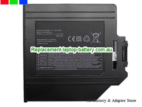 PANASONIC CF-54 2nd Bay Battery 2860mAh, 32Wh 11.1V Black Li-Polymer