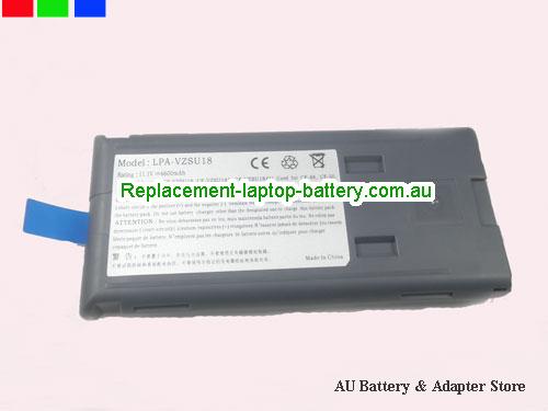 PANASONIC ToughBook CF-28 Series Battery 6600mAh 11.1V Black Li-ion