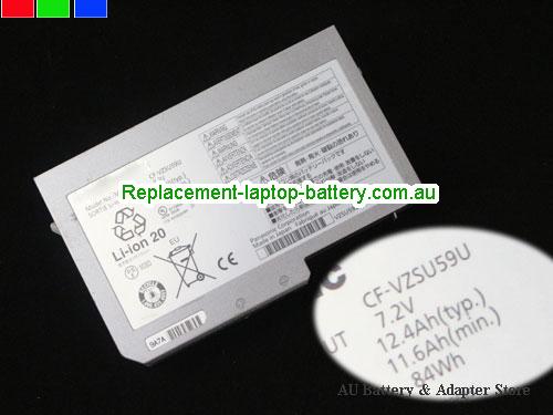 PANASONIC CF-S10 Battery 12400mAh, 84Wh , 12.4Ah 7.2V Sliver Li-ion