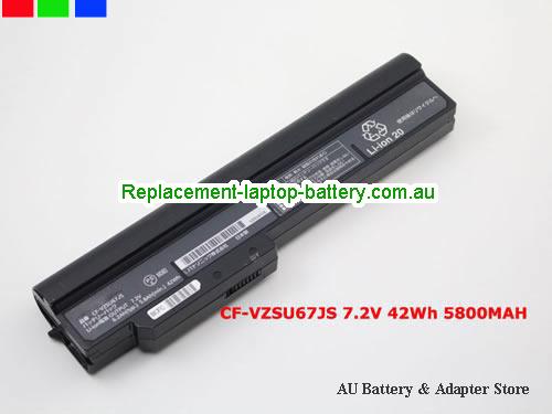 PANASONIC CF-J10 Battery 5800mAh, 42Wh 7.2V Black Li-ion