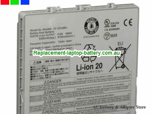 PANASONIC Toughpad FZ-G1 Battery 9300mAh, 94Wh 10.8V Sliver Li-ion