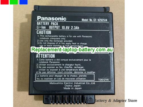 PANASONIC CF25 Battery 2.3Ah 10.8V Black Li-ion