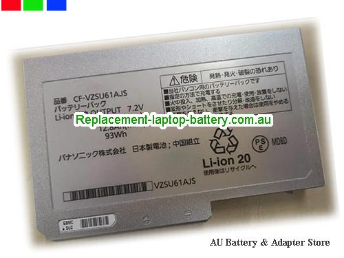 PANASONIC Toughbook CF-N9 Battery 12917mAh, 93Wh , 13.6Ah 7.2V Sliver Li-ion