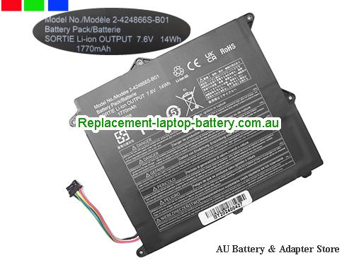 PANASONIC CF-XZ6 Battery 1770mAh, 14Wh 7.6V Black Li-ion