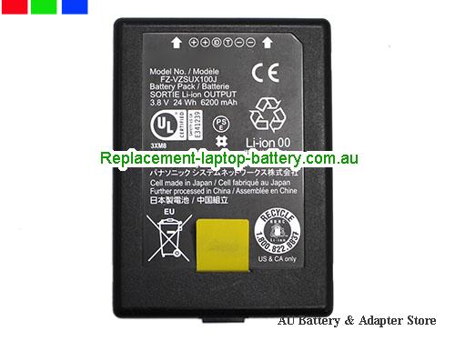 PANASONIC FZ-VZSUX100J Battery 6400mAh, 24Wh 3.8V Black Li-ion
