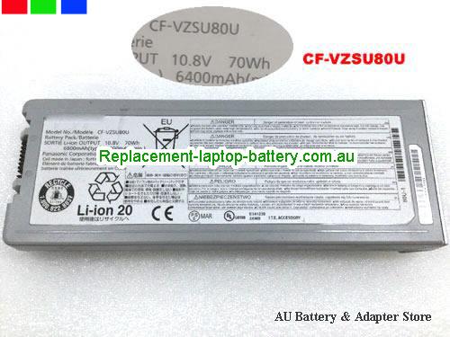 PANASONIC CFC2 Battery 6400mAh, 70Wh 10.8V Grey Li-ion