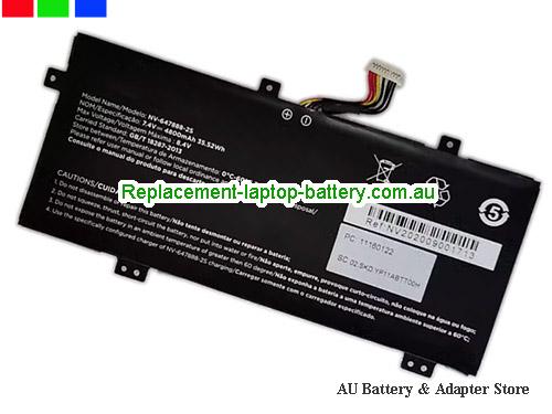 POSITIVO GF-647888 Battery 4800mAh 7.4V Black Li-Polymer