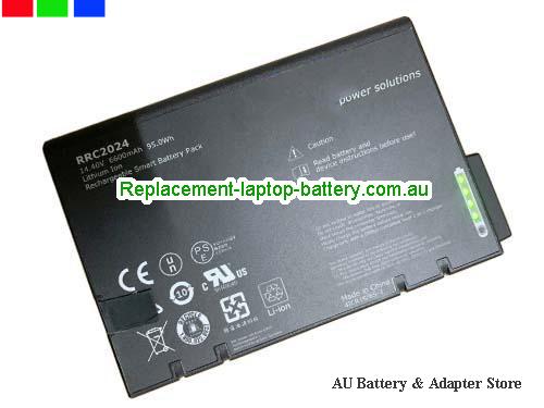 AU Replacement Laptop Battery for   Black, 6600mAh, 95Wh  14.4V 